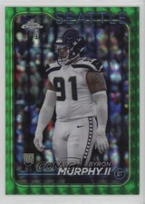 2024 Topps Chrome Rookies Green Geometric Refractor 47/99 Byron Murphy II 1co7