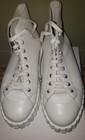 Auth HERMES Climb  Calfskin  Leather High Top Sneakers Boots 41 — photo 3