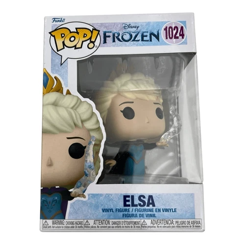 NWT Funko Pop! Disney Frozen Elsa 1024 Vinyl Figure Ice Power Pose Collectible