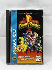 Mighty Morphin Power Rangers Sega CD 1995 Complete