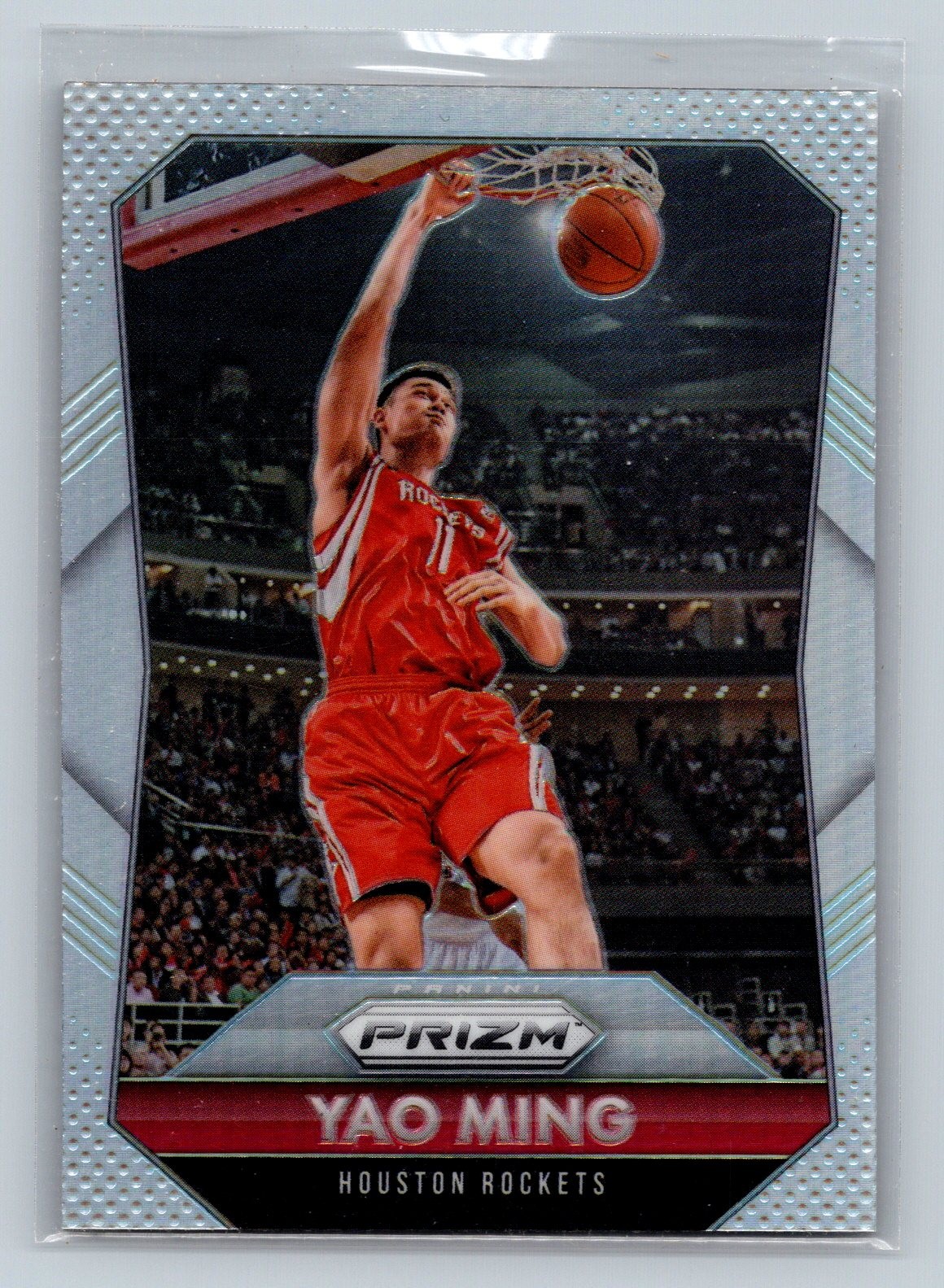 2015-16 Panini Prizm #262 Yao Ming Silver Prizms Houston Rockets