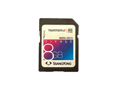 Original SsangYong Tivoli Navigation SD Karte TomTom 8GB Teilenummer 89250-35010