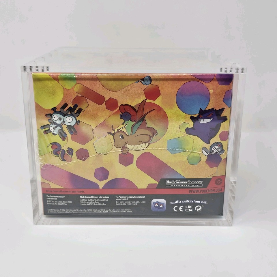 Pokemon 151 Mini Tin Display Acrylic Case With Magnetic Lid 10 Mini Tin ...