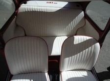 Tappezzeria Completa Di Sedili Gia Montati (strutture sedili ritiro)  Fiat 500