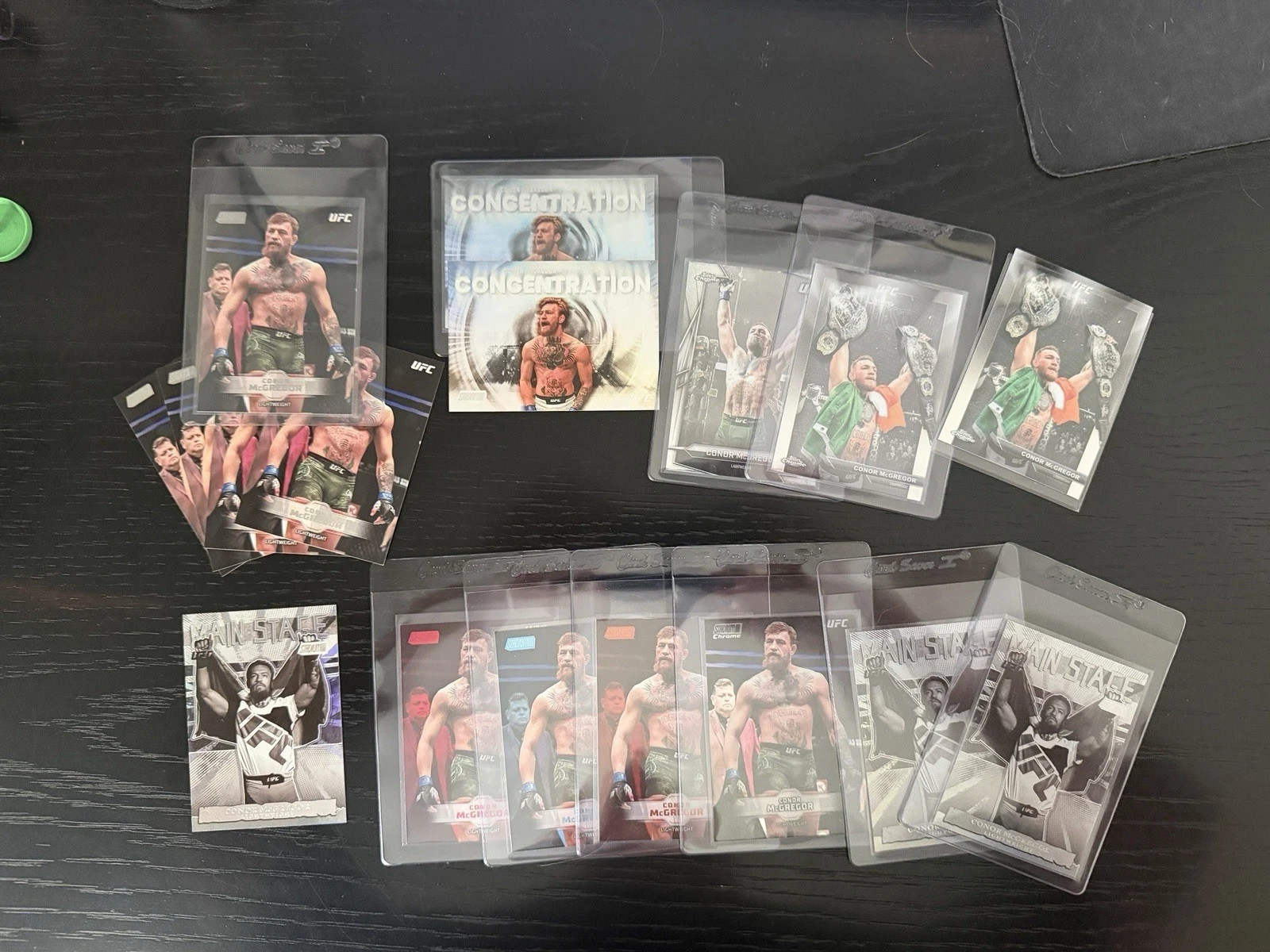 2026 UFC Stadium Club GOLD Parallel Conor McGregor 3/50 AUTO CARD view 5