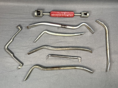 8 pc. Vintage Drum Brake Adjustment Tools - Brake Tools - MAC KD USA - Mix