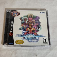 Phantasy Star Online (Sonic Adventure 2 Demo Included) Sega Dreamcast CIB NTSC