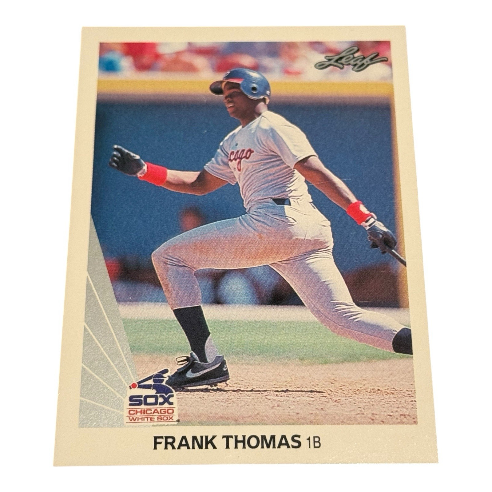 1990 Leaf - Frank Thomas #300 (RC) MINT or Better - Beautiful Copy