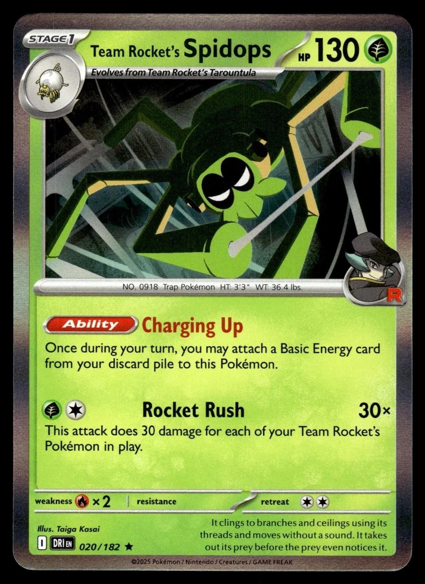 spidops pokemon card price - ex 243/198 - Scarlet & Violet - Special Illustrator Rare [1G] Wire Hang (90+) This attack does 30 more damage for each Colorless in your opponents Active Pokémons Retreat Cost Pokemon Card Scarlet & Violet