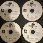 Square Enix Final Fantasy VIII PS1 NTSC-U/C T Teen Game Discs Only 1-4