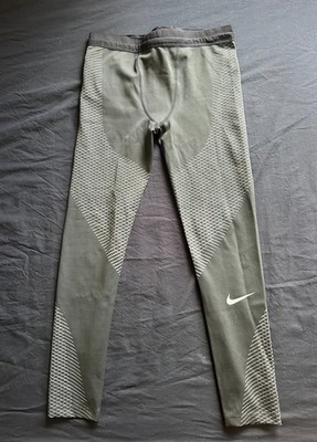 Nike Zonal Strength Herren Running Tights Leggings Schwarz L