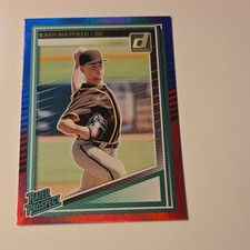 Panini 2025 Donruss blue red parallel Rated Prospect Kash Mayfield #183  Padres 