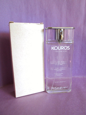Kouros Cologne Sport YSL 2004 Vintage Eau de Cologne 3.3 oz 100 ml BATCH 4L631