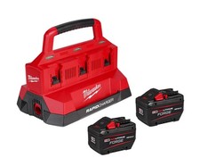Milwaukee M18 REDLITHIUM FORGE HD 12.0 Dual Battery Starter Kit 