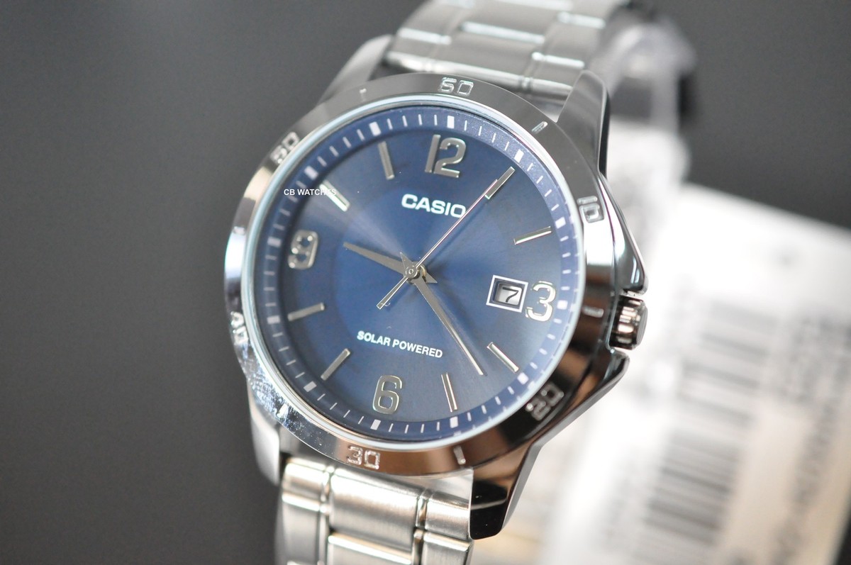 Casio Mtp 1290d Casio Mtp-vs02d-2a Men's Standard Solar Stainless