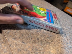 Atari 7800 Tower Toppler New In  Box NIB NOS Sealed Rare