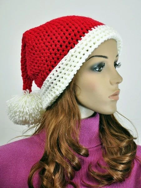 Santa hat best sale beanie