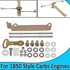 Dual Quad 2x4 Progressive Linkage Kit Fit For 1850 Style Carbs Engines 1950-1970 Dual Quad 2x4 Progressive Linkage Kit Fit For 1850 Style Carbs Engines 1950-1970