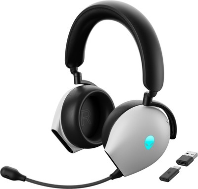 Dell Alienware Tri-Mode Wireless Gaming Headset | AW920H | Lunar Light