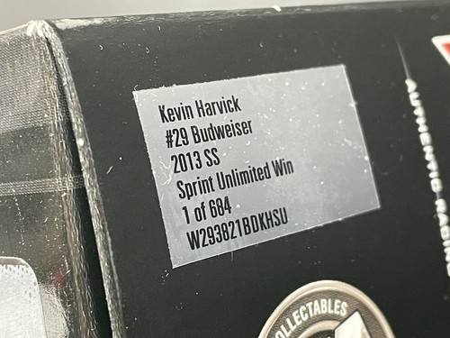 Kevin Harvick #29 Autographed Sprint Unlimited Win 2013 NASCAR 1/24 Die-Cast - Picture 14 of 14