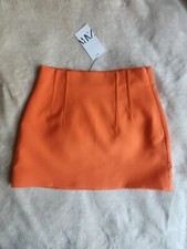 Zara High Waist Mini Skirt ZW Collection size S NWT