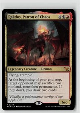 MTG Murders At Karlov Manor Rakdos, Patro Of Chaos x1 NM Mythic