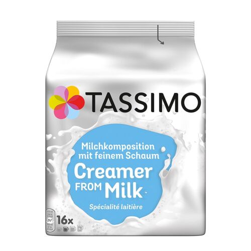 Tassimo Milk Creamer 16 T Discs Pods Pack of 5 (80 Discs in Total) 150ml - Picture 2 of 5