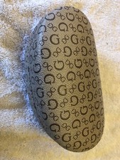 Guess Logo Sunglasses Eyeglass Hard Case Clamshell