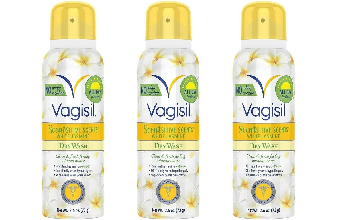 BL Vagisil Scentsitive Scents Dry Wash White Jasmine each