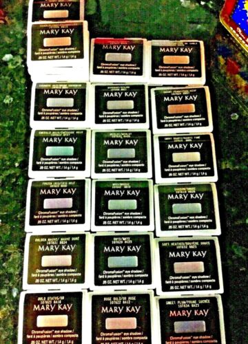 MARY KAY CHROMAFUSION EYECOLORS U SELECT: BUY 7 VARIETY, GET F Size primer READ - Picture 1 of 6