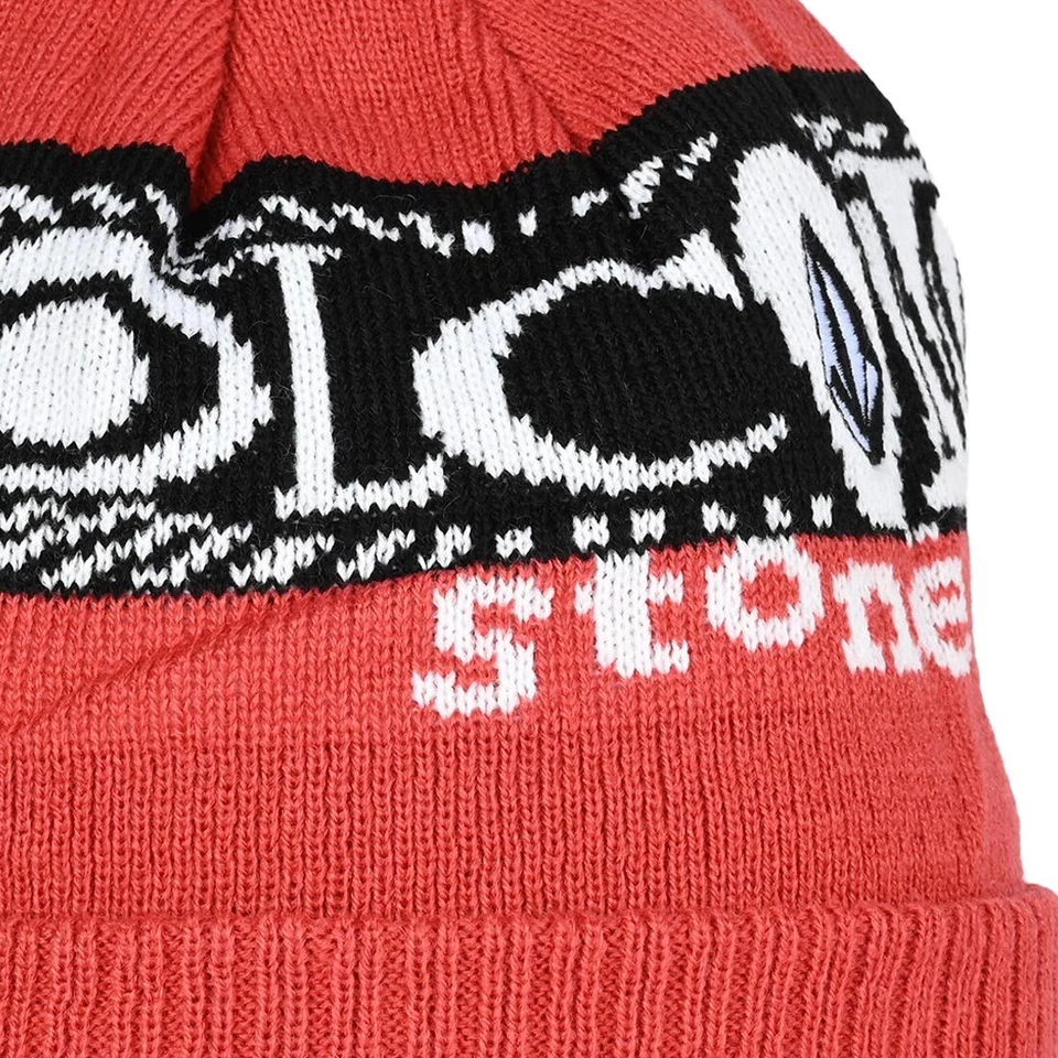 Volcom Lib Piedra Legacy Puño Gorro - Cinta Rojo - Imagen 2 de 2
