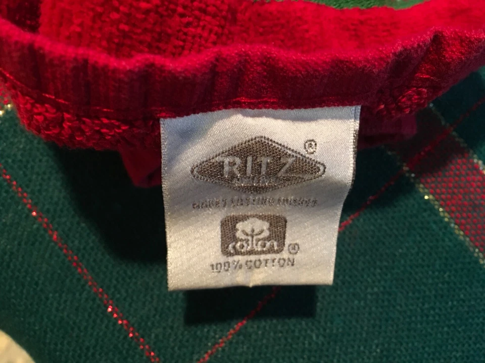 Ritz 100% cotton red “fa la la” holiday towel - Изображение 2 из 3