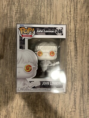 Funko Pop Rocks John Lennon #246 with Psychedelic Shades EE