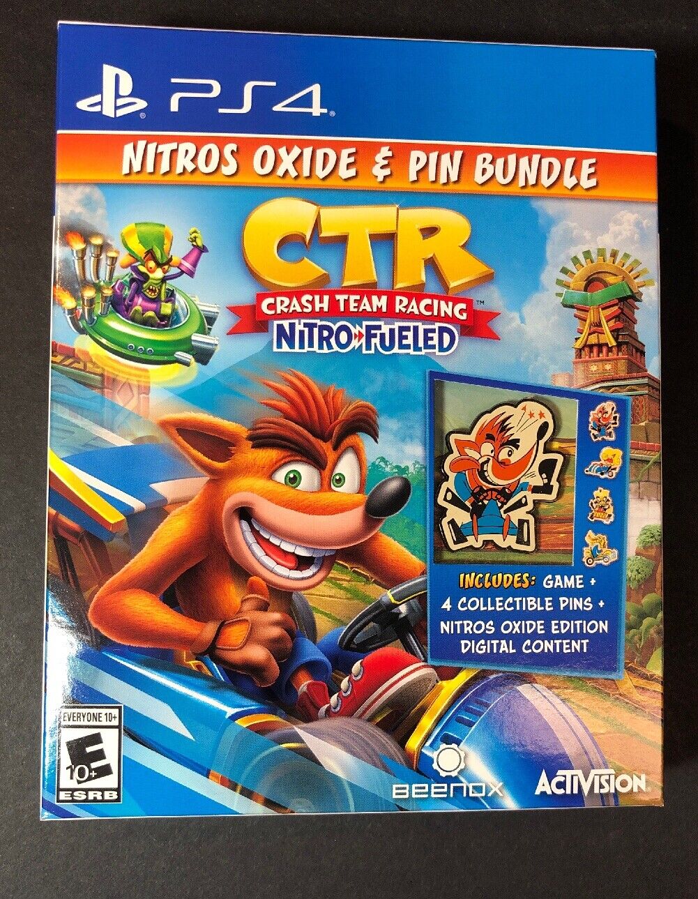 CTR Crash Team Racing Nitro-Fueled Nitros Oxide / Pin Bundle Box NEW | eBay