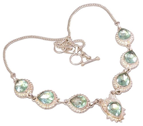 Collana Acquamarina - Marak&ograve; Gioiello Italiano - Gioielli In Pietre Ed