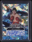 2025 Leaf Signature Series Aquatic Crystal Whale Ray Mancini 1/1 Auto Autograph