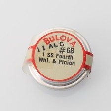 NOS Bulova 11ALC Watch Fourth Wheel  Pinion 6B New Old Stock Part C15D16 