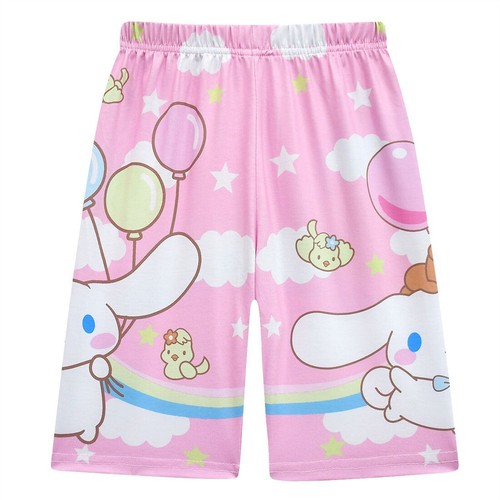 Cinnamon dog 3-10-year-old girls' sleepwear set, boys' short sleeved casual set - Picture 7 of 26