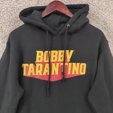Logic Bobby Tarantino Hoodie Mens Small Black Pullover Sweatshirt Hip Hop Logo