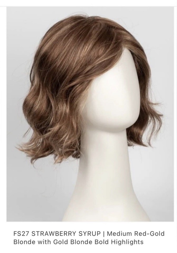 January Wig by Jon Renau, FS27 Strawberry Syrup HAND TIED Gently Used