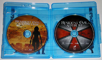 Horror Blu-ray Set - The Resident Evil Collection (1 New & 4 Used
