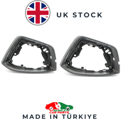 2X FRONT LEFT RIGHT MIRROR FRAME COVER FOR SKODA SUPER B 2015 ONWARD 3V0857532