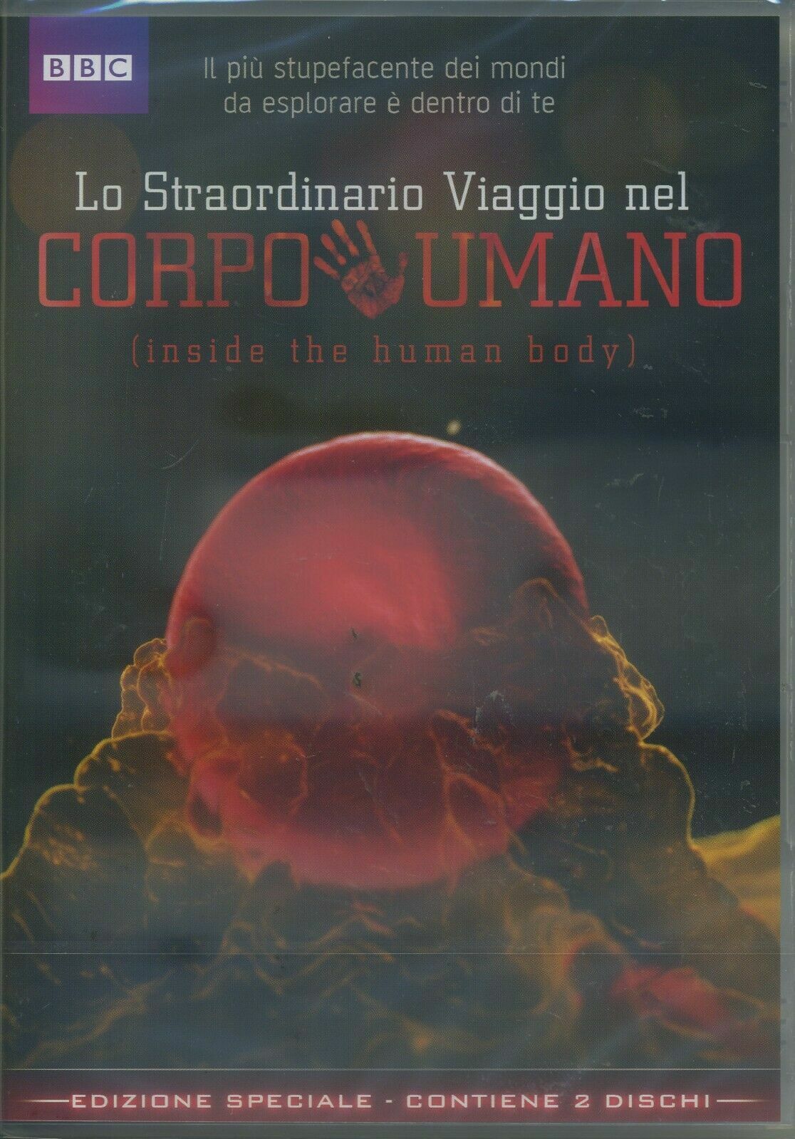 LO STRAORDINARIO VIAGGIO NEL CORPO UMANO SPECIALE 2 DVD NUOVO MAI APERTO