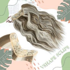 One Piece Thick Clip in Hair Extensions Full Head Hairpiece 100 Real as Human