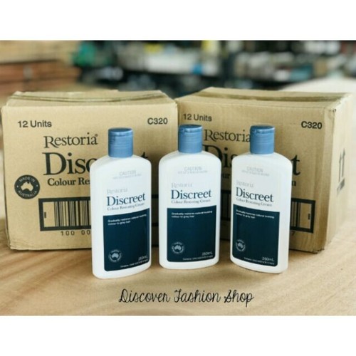250 ml x 12 Einheiten Restoria diskrete farbwiederherstellende Creme Haarkur 2027 EXP - Bild 11 von 11