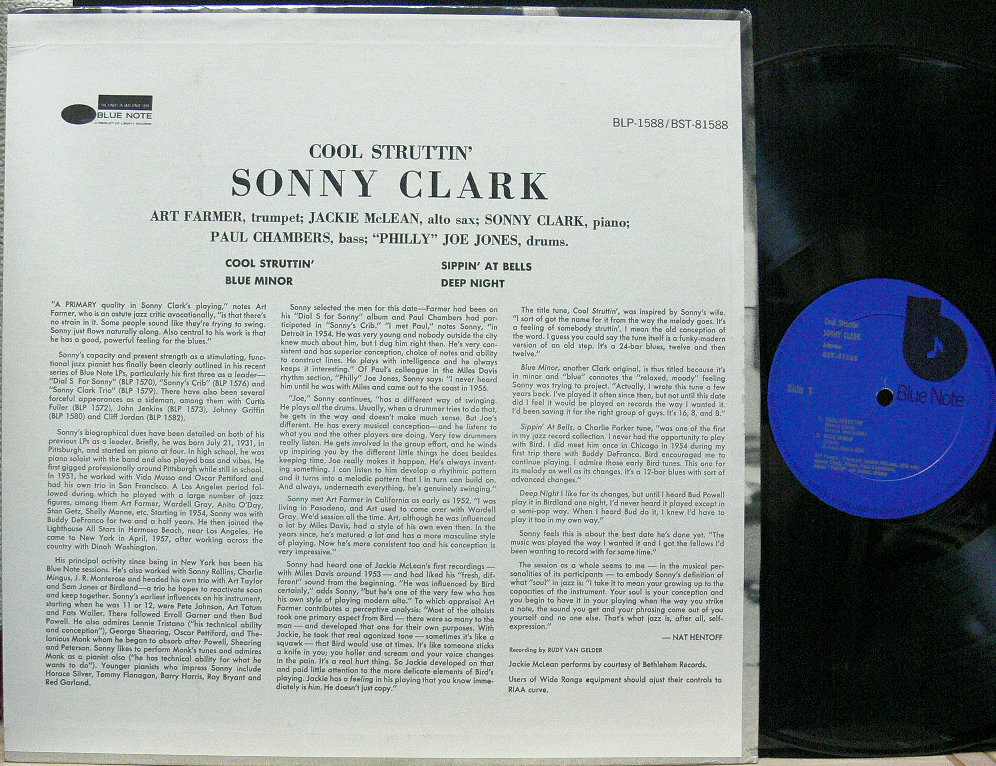 その他 LP Sonny Clark Cool Struttin BST81588,BNST1588 BLUE NOTE /00260 Sonny Clark – Cool Struttin' (Blue Note Classic Vinyl
