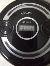 GPX Portable Compact Disc Player CDP3106REM Portable Disc 60-SEC ESP 2010