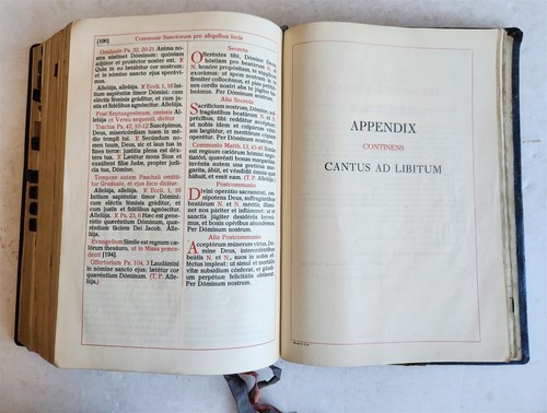 1760 MISSALE MONASTICUM antique MASSIVE FOLIO - Picture 15 of 17