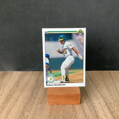 1990 Upper Deck - #334 Rickey Henderson