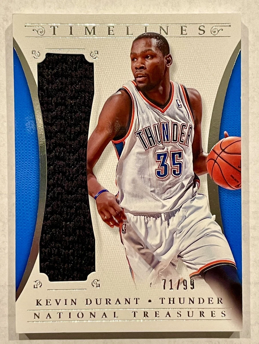 KEVIN DURANT 2013-14 Panini National Treasures Timelines Jersey /99 MINT🔥RARE